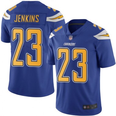 Los Angeles Chargers NFL Football Rayshawn Jenkins Electric Blue Jersey Men Limited  #23 Rush Vapor Untouchable